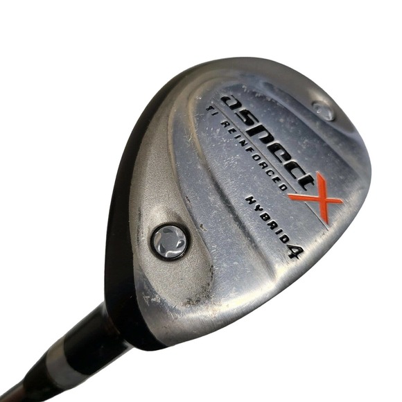 AspectX Ti Reinforced 4-Hybrid Golf Clubs RH Steel Shaft Regular-Flex 39" - Picture 8 of 11